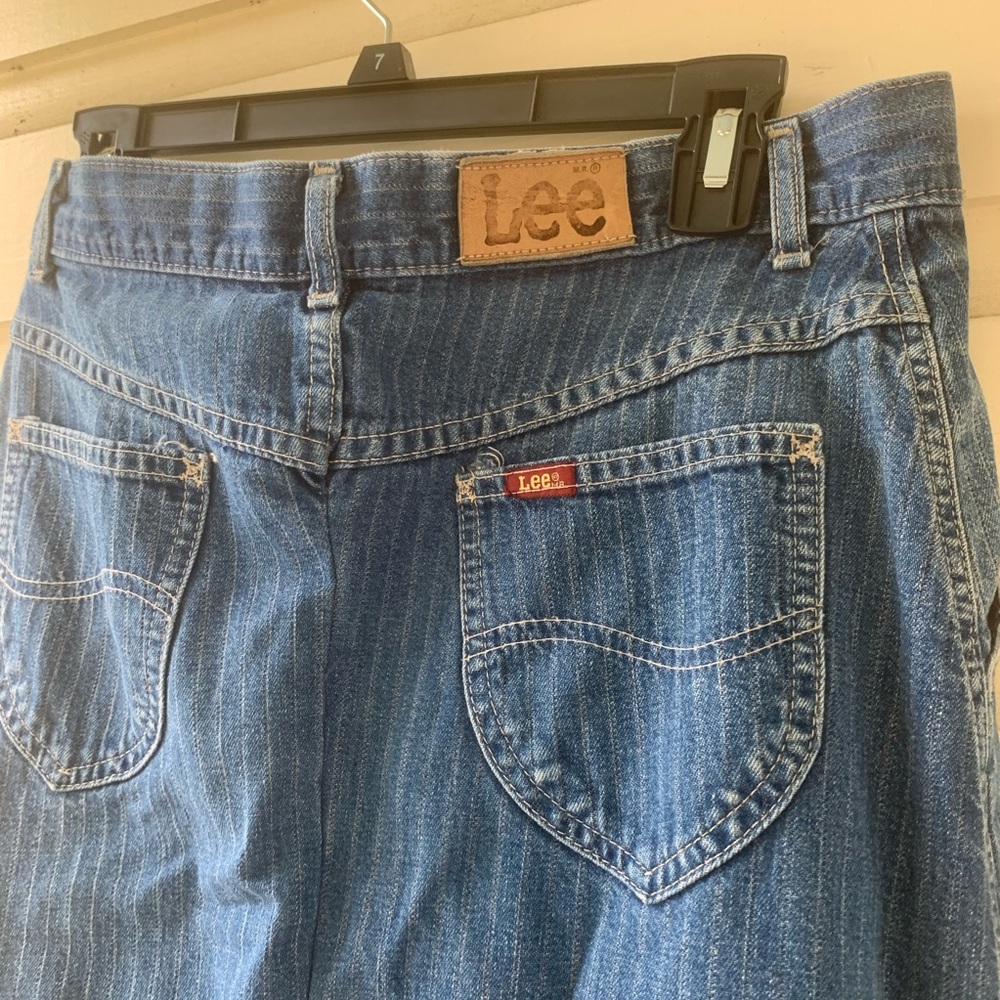 lee riders denim skirt